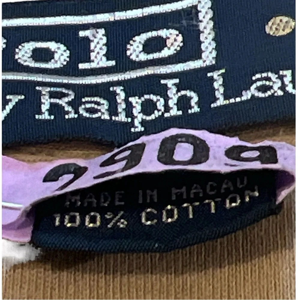 Polo Ralph Lauren Polo Shirt, Men’s, 100% cotton,‎ Short-Sleeve, Color Beige, XL